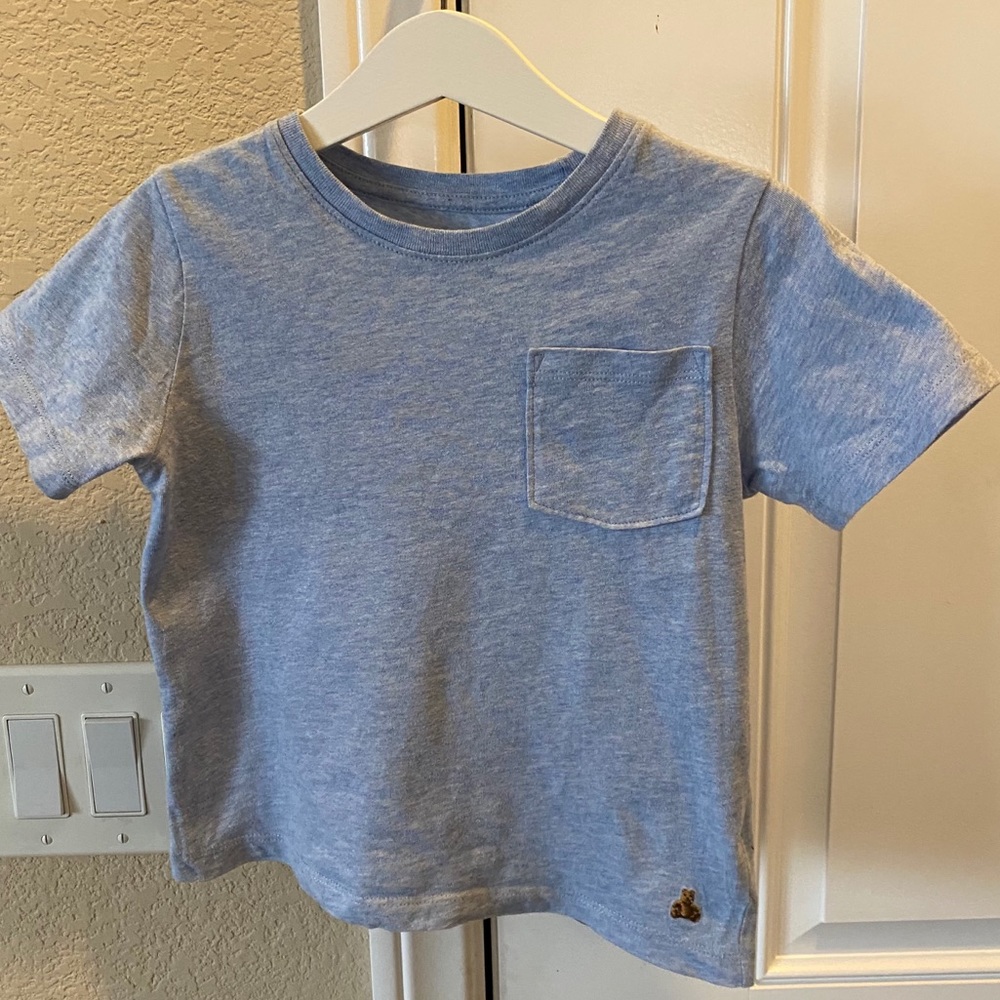 GAP Boys Short-Sleeved Blue T-shirt Size 4